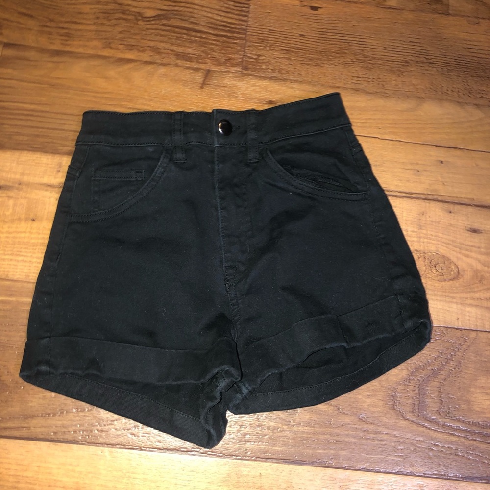 Black shorts
